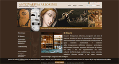 Desktop Screenshot of antiquariumarborense.it