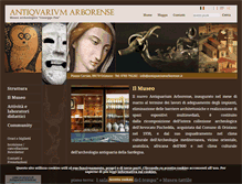 Tablet Screenshot of antiquariumarborense.it